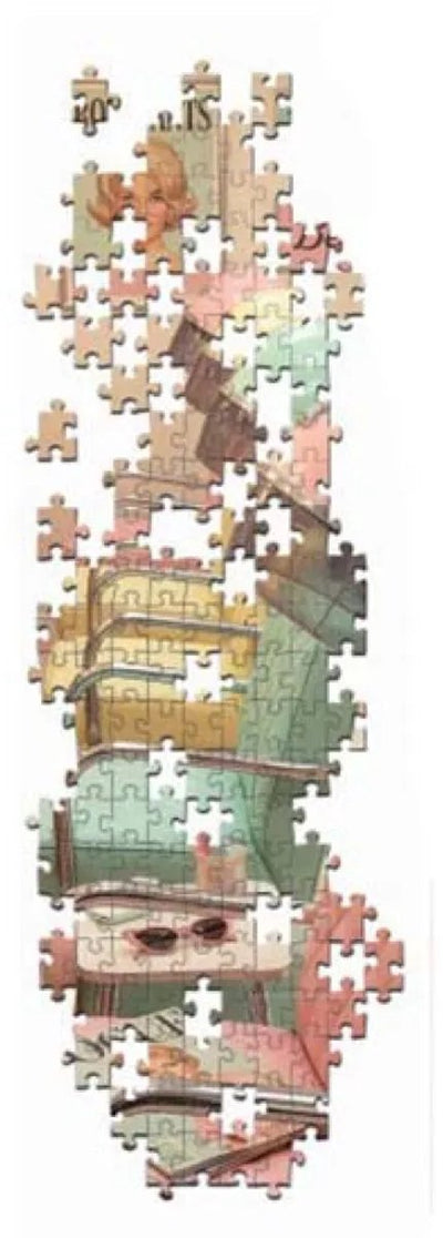 Educa retro glam woonkamer puzzel 1000 stukken veelkleurig kinderen