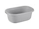 Sunware basic wasmand 40 liter zilver 65x44x25cm kunststof