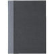 Notitieboek könig ebhardt a4 210x297mm zwart grijs