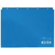 Alfabetische tabbladindex durable a5 14,8x21cm tab 40mm blauw