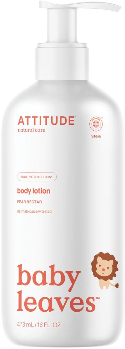 Attitude - baby leaves body lotion pear nectar