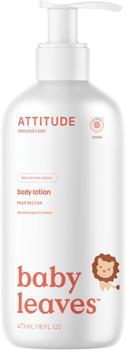 Attitude baby leaves™ body lotion - pear nectar - 473ml