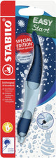 Stabilo easyoriginal 3d dreamworld - ergonomische rollerball - linkshandig - blauw inkt - navulbaar - blauw