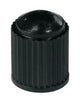 Alligator ventieldopje valve cap black pk= (100pcs.)