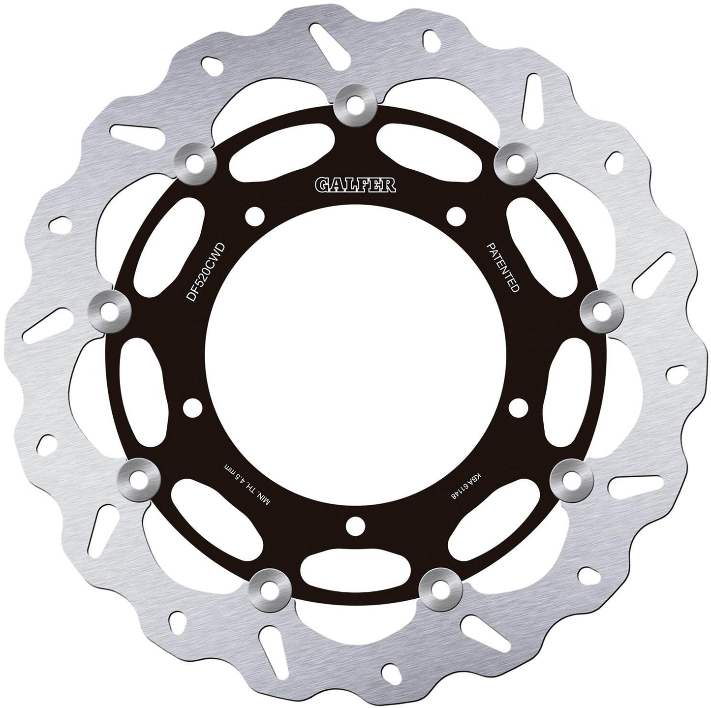 Galfer remschijf df520 rotor brake rotors floating right