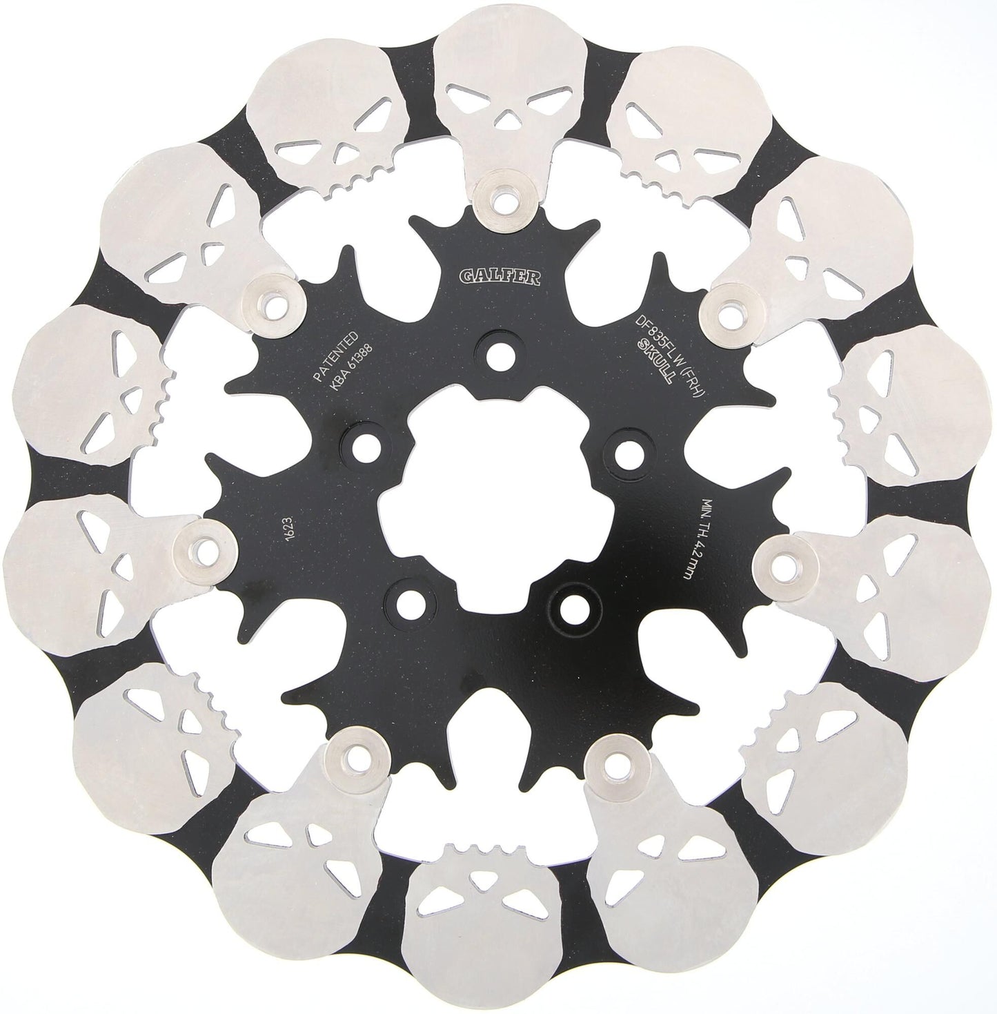 Galfer remschijf df835 rotor df835 frh skull floating