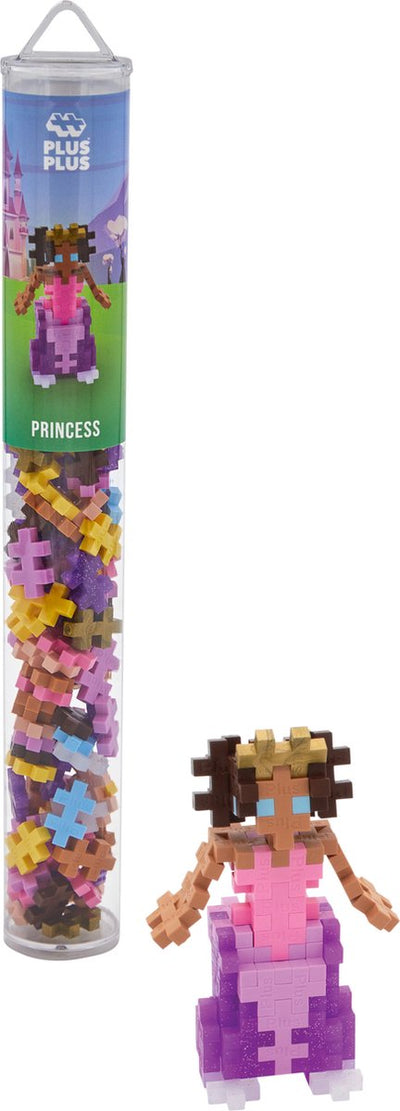 Plus-plus tube prinses 100 delige bouwset - 4269 - bouwspeelgoed - constructiespeelgoed - set met bouwstenen - vanaf 5 jaar