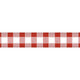 Wicotex damast tafelpapier 1,20x8m ruit rood