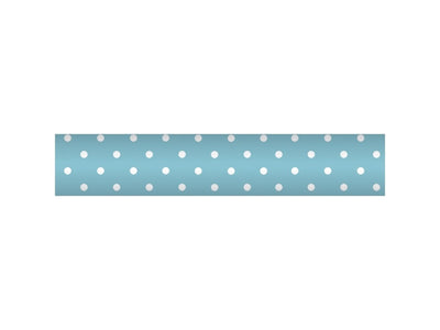 Wicotex damast papier 1.18x10m turquoise + stip