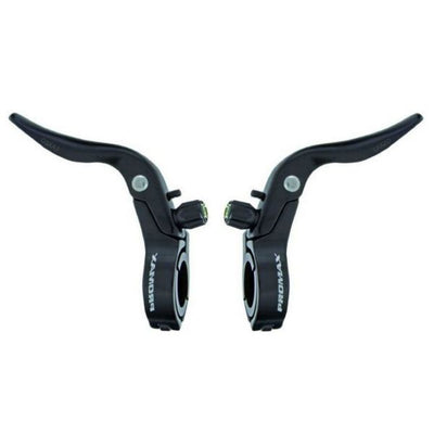 remgrepenset V-brake 2-vinger zwart 2-delig