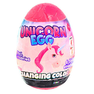 Amazing cool ei color changing unicorn 6 assorti met accessoires