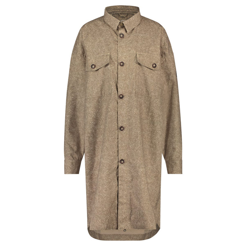 Puch oversized rain shirt urban outdoor dames lead grey