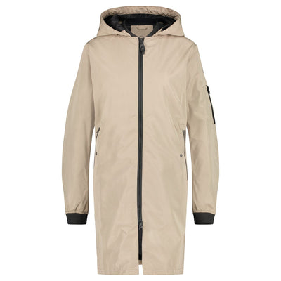 Puch long bomber regenjas urban outdoor dames cement