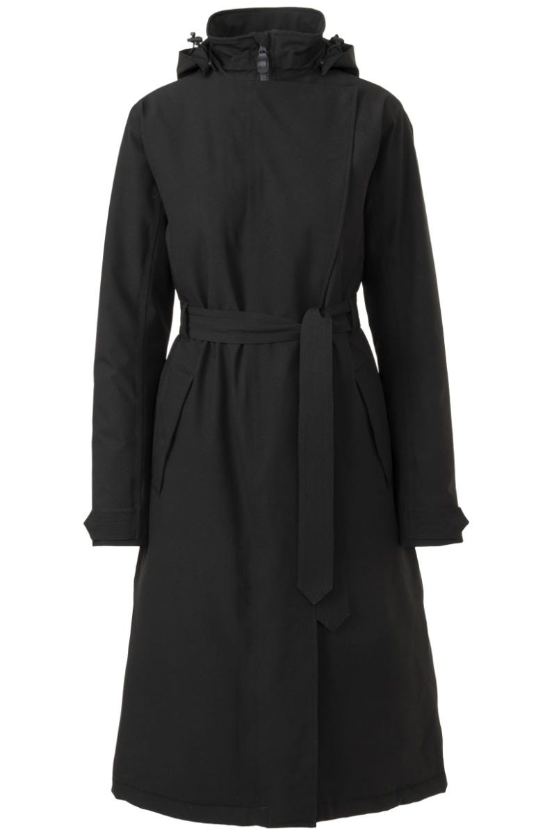 Puch trench coat winter regenjas urban outdoor dames black