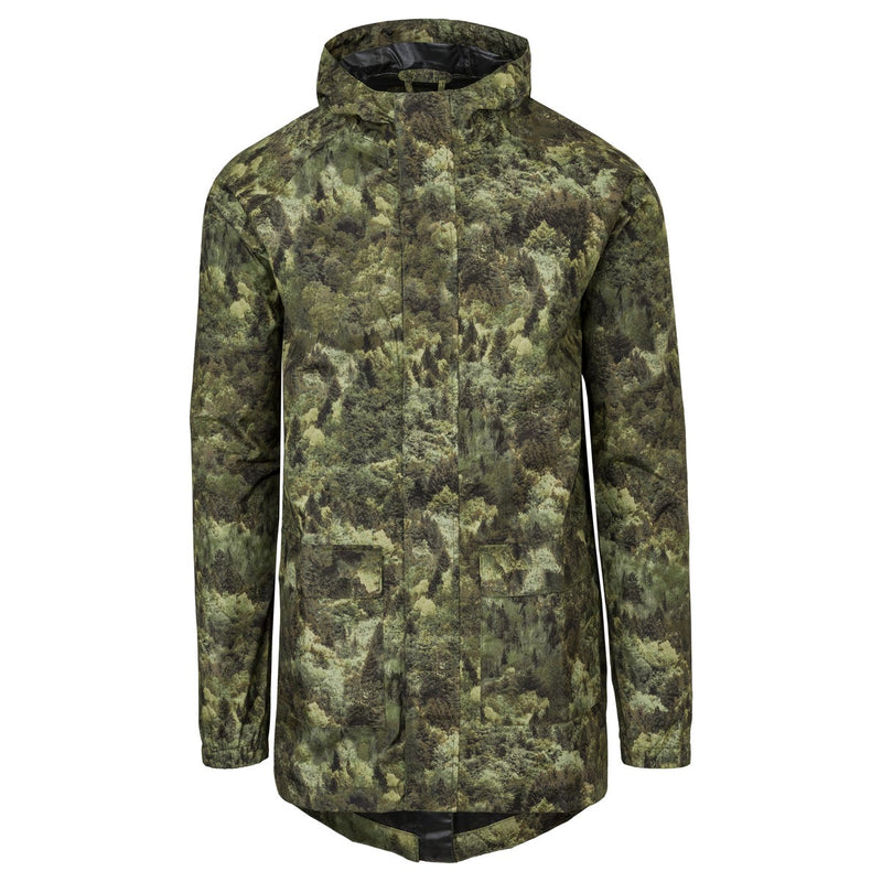 Motion rain parka regenjas urban outdoor forest