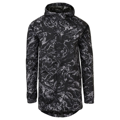 Motion rain parka regenjas urban outdoor marble