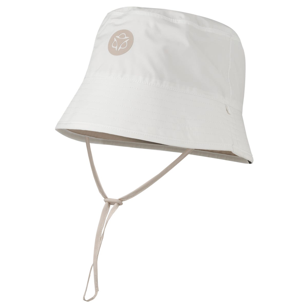 Undyed bucket regenhoed