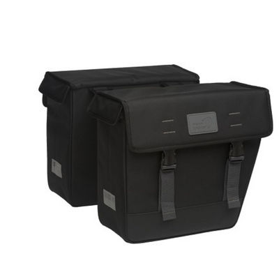 New Looxs Origin Dubbel tas zwart - fietstas - unisex - waterafstotend - 39L