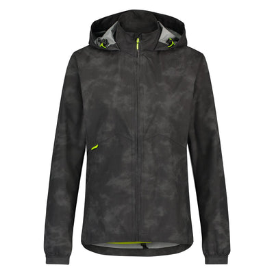 Agu compact regenjas commuter dames reflectie zwart