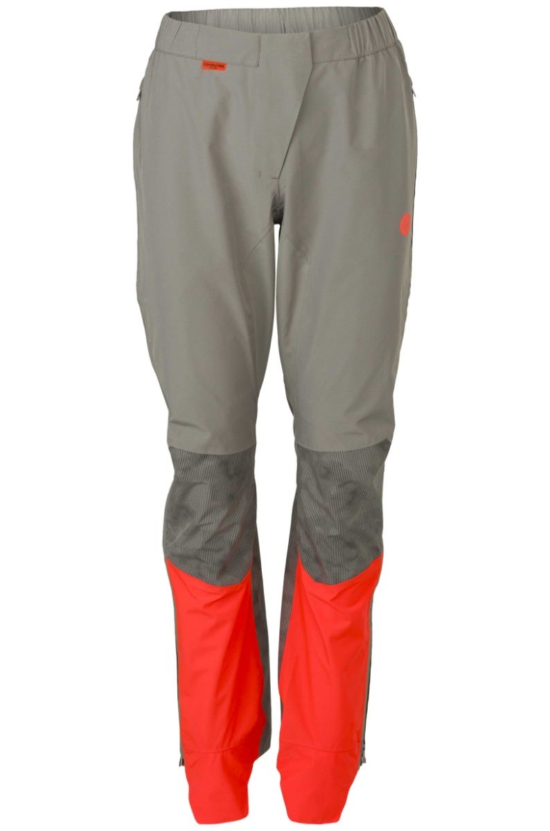 Tech regenbroek commuter dames hi-vis reflection red