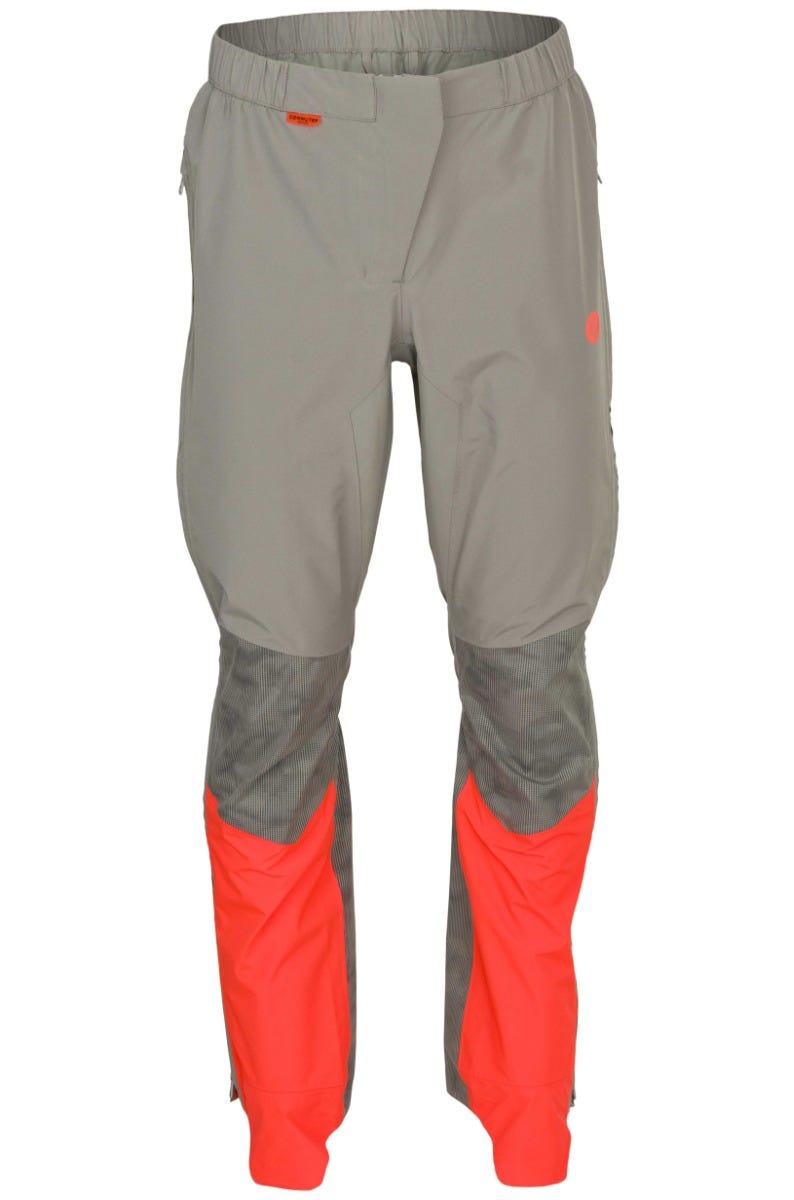 Tech regenbroek commuter heren hi-vis reflection red
