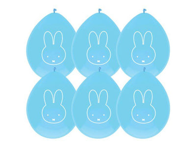 Ballonnen Nijntje Blauw, 6st.