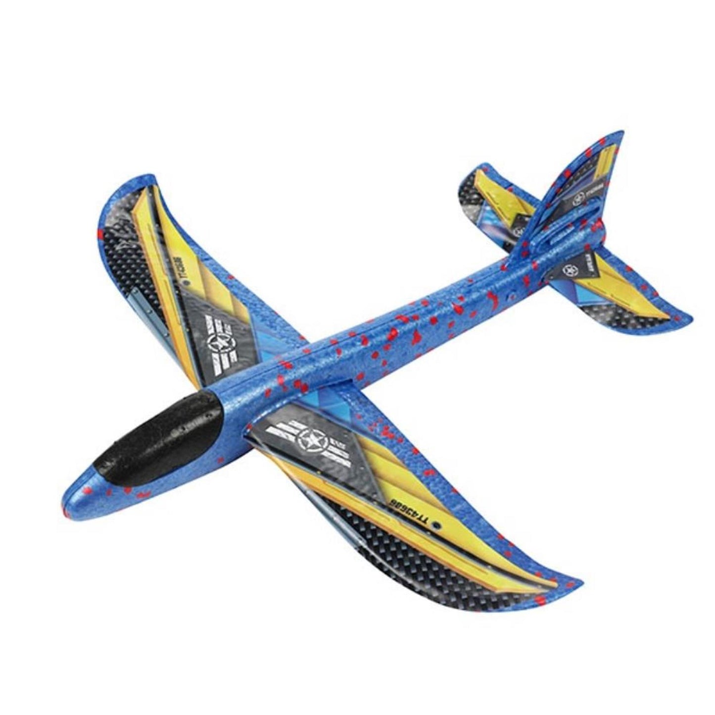 Toi-toys toi toys foam vliegtuig 36cm + stickers