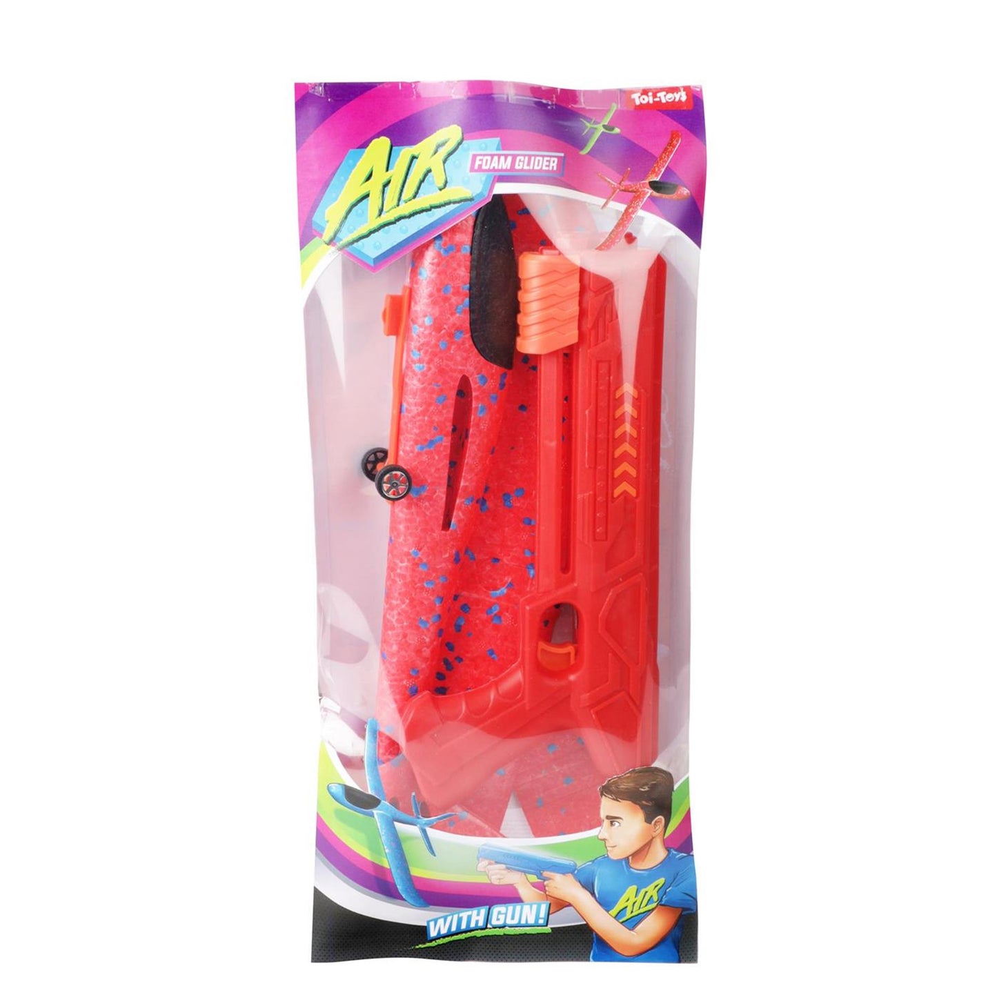 Toi-toys toi toys air foam vliegtuig