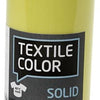 Creativ company textile color dekkende textielverf - kiwi, 250ml