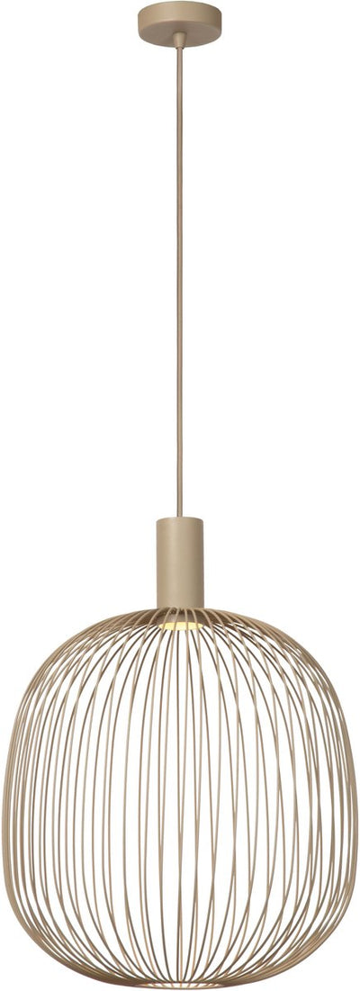 Lucide esterel - hanglamp - ø 40 cm - 1xgu10 - taupe | essential