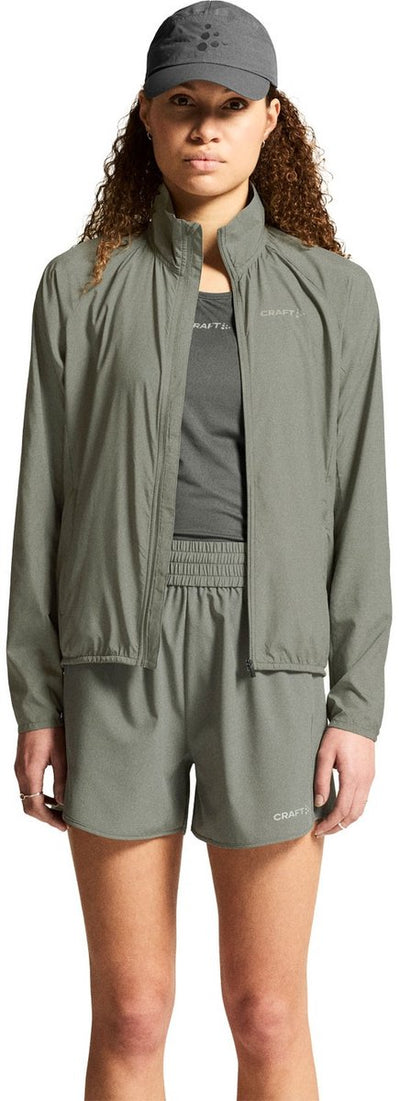 Craft core essence wind jacket dames - leaf | maat: xl