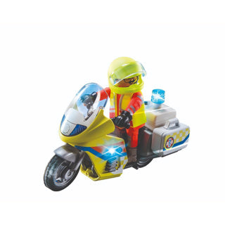 Playmobil 71205 noodmotorfiets met zwaailicht