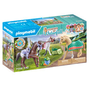 Playmobil Horses of Waterfall 3 Paarden met Accessoires 71356 - afbeelding 1