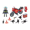Playmobil action heroes brandweer op de plaats van het ongeval - 71466