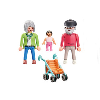 Playmobil my life grootouders met baby - 71613