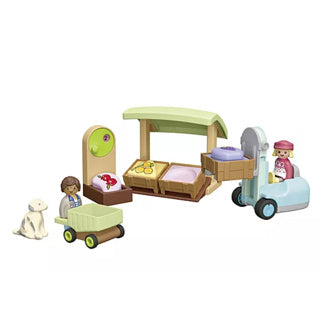 Playmobil 71691 junior biologische marktkraam heftruck