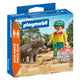 Playmobil 72025 duopack ranger met neushoorn | 2 stuks