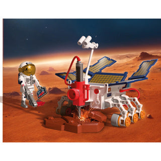 Playmobil space esa mars exploration rover | astronaut - mobiele rover met boor zonnepanelen | hoogwaardige ruimtespeelgoedset voor kinderen vanaf 4 jaar | 72012