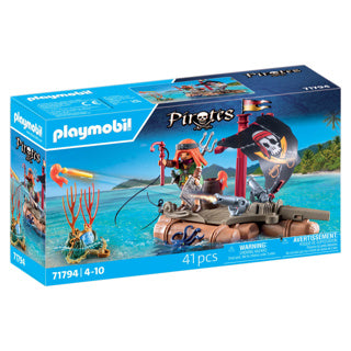 Playmobil pirates piratenvlot met schat - 71793