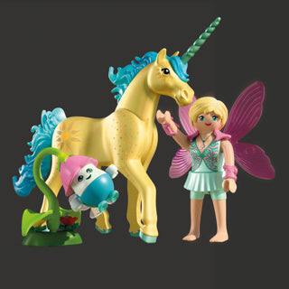 Playmobil 71842 verzameleenhoorn zonneschijnbloesem met fee | 2 stuks