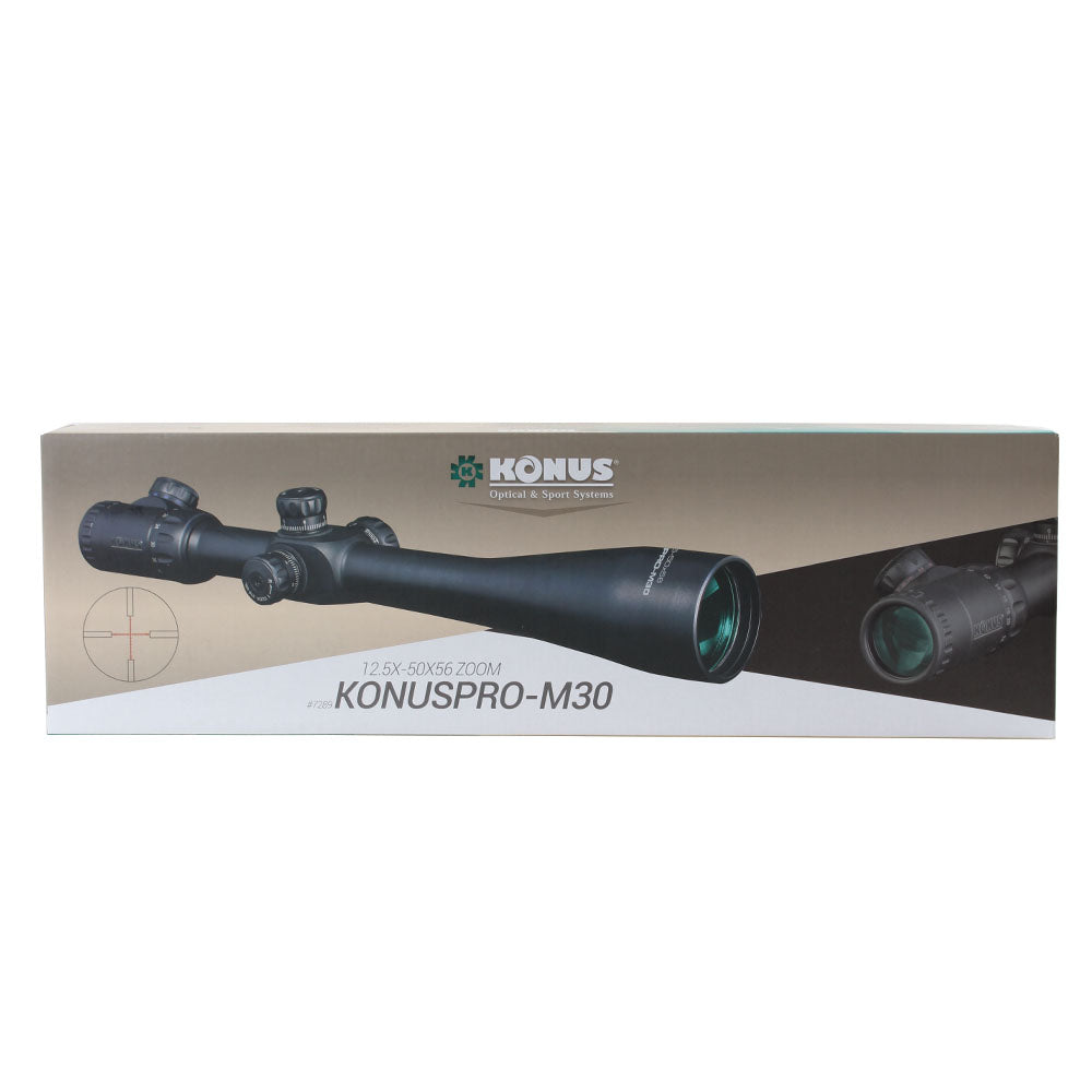 Konus Richtkijker Konuspro-M30 12,5-50x56 Met Verlicht Dradenkruis