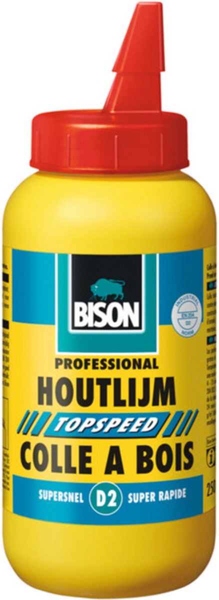 Bison houtlijm topspeed 250 gram