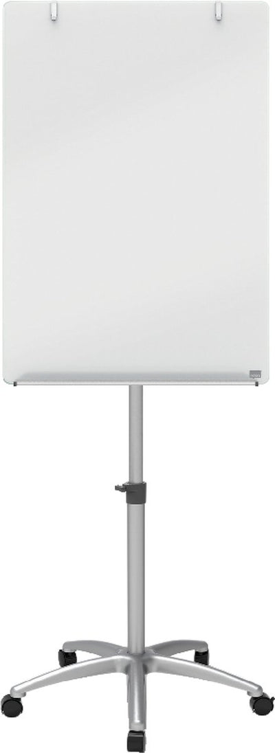 Nobo impression pro mobiele glas flipover - inclusief whiteboard marker en magneten - wit
