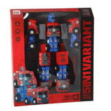 Robot transformeerbaar mega rood blauw - afbeelding 1