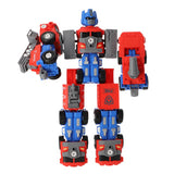 Robot transformeerbaar mega rood blauw - afbeelding 2