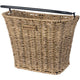 Basil Bremen Rattan Look KF - fietsmand - voorop - bruin