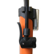 fietspomp met manometer 6 Bar oranje - afbeelding 2