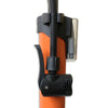 fietspomp met manometer 6 Bar oranje