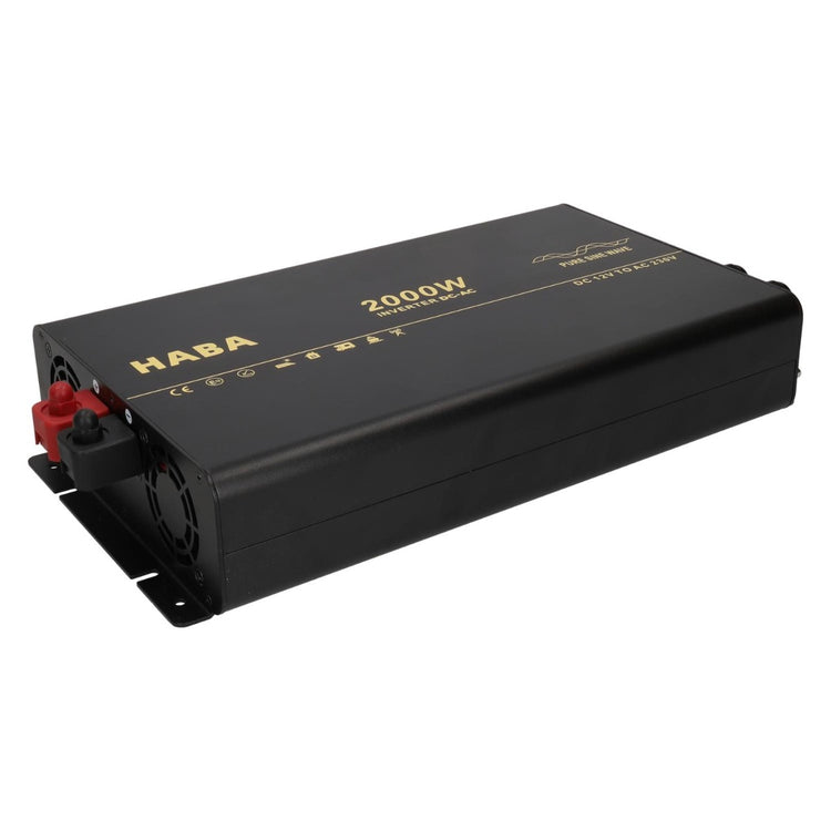 Pure sine wave pure sinus omvormer 12v-230v - 2000w met ac-prioriteit