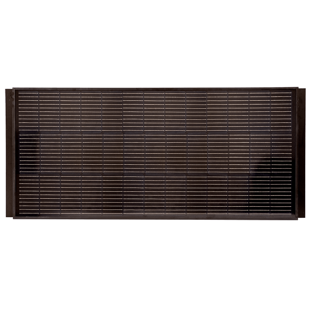 Solar power 100 zonnepaneel met geïntegreerde montagebeugel